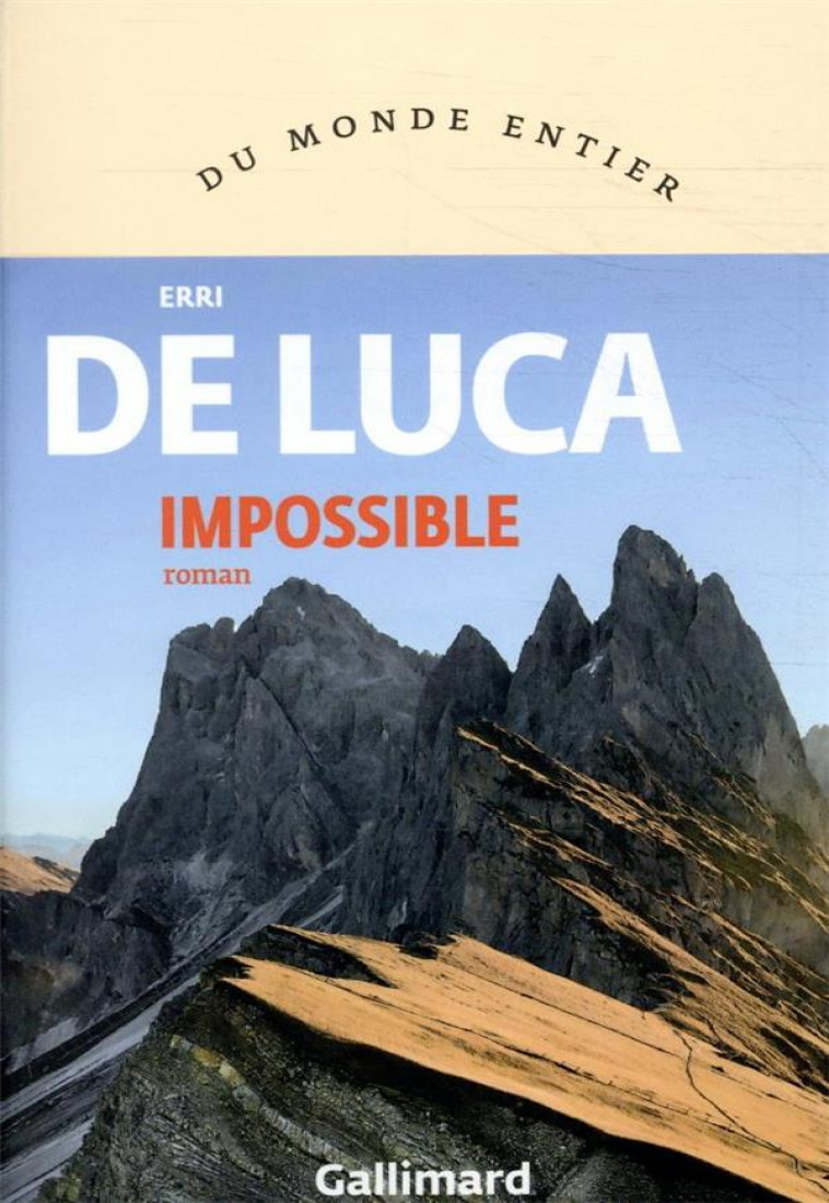 IMPOSSIBLE - DE LUCA ERRI - GALLIMARD