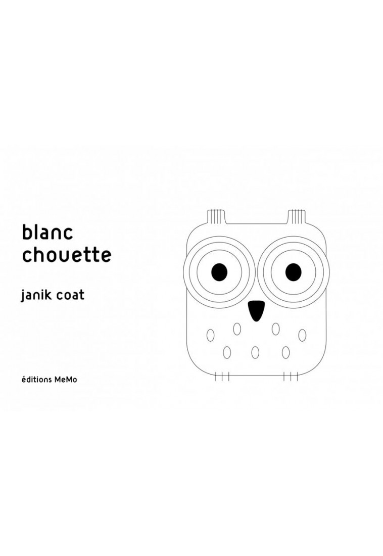 BLANC CHOUETTE - COAT JANIK - MEMO