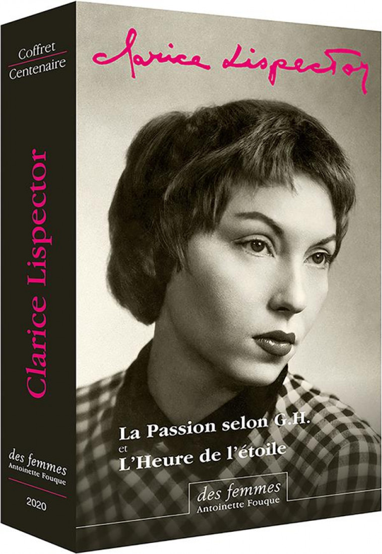 COFFRET CLARICE LISPECTOR EN POCHE - L-HEURE DE L-ETOILE - LA PASSION SELON G.H. + LIVRET ILLUSTRE - LISPECTOR CLARICE - DES FEMMES