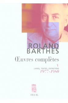 Oeuvres completes (1977-1980), tome 5