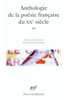 Anthologie de la poesie francaise du xx  siecle - vol02