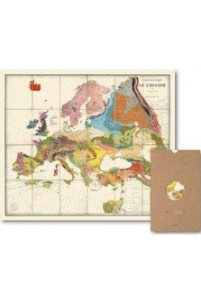 Carte  carte geologique de l-europe - geographie nostalgiqu