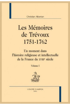 Les memoires de trevoux 1751-1762