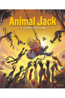 Animal jack - tome 3 - la planete du singe