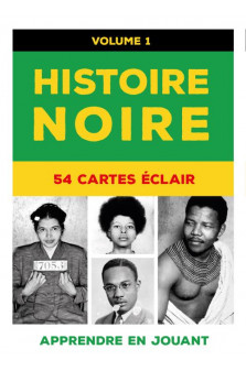 Histoire noire : 54 cartes eclair (vol. 1 vert )