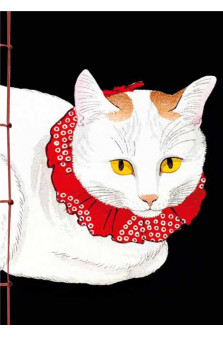 Carnet hazan les chats dans l-estampe japonaise 12 x 17 cm (papeterie)