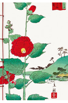Carnet hazan les fleurs dans l-estampe japonaise 12 x 17 cm (papeterie)
