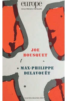 Joe bousquet / max-philippe delavouet - n  1135-1136 nov.-dec. 2023 - illustrations, noir et blanc