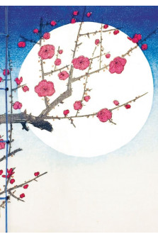 Carnet hazan la lune dans l-estampe japonaise 12 x 17 cm (papeterie)